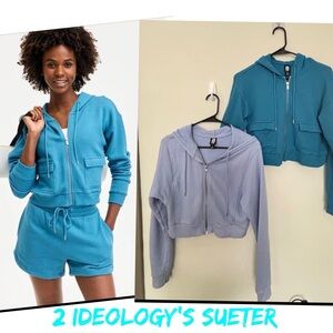 2 Ideology  Zip-Up Hoodies